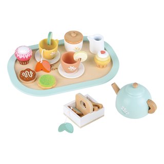 Lelin® Wooden Tea Set